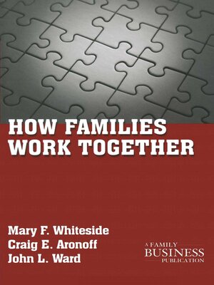 cover image of How Families Work Together